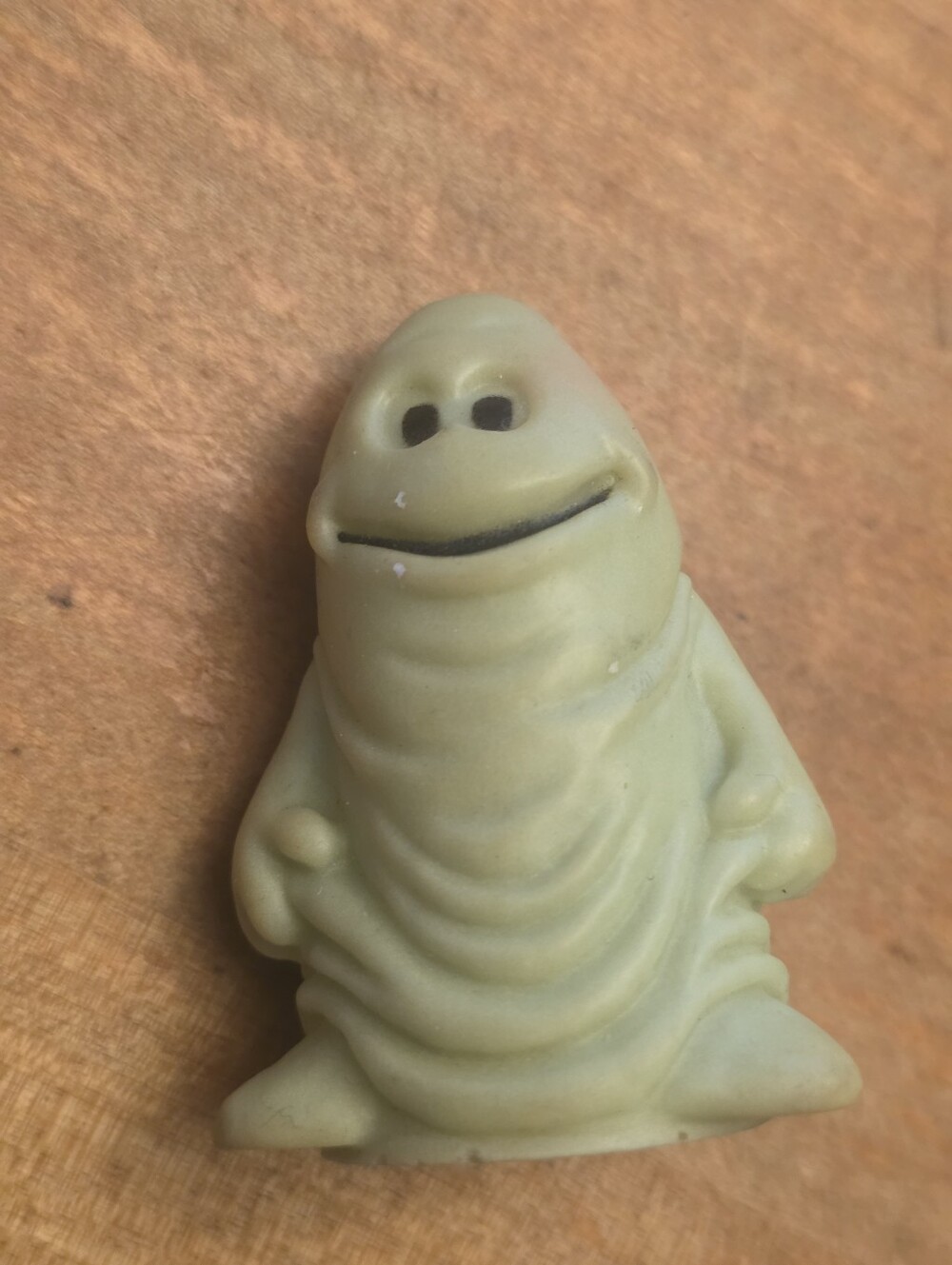Vintage 80s Glow Ghost Pineapple Ind. Glow in the Dark Toy Halloween Very Rare